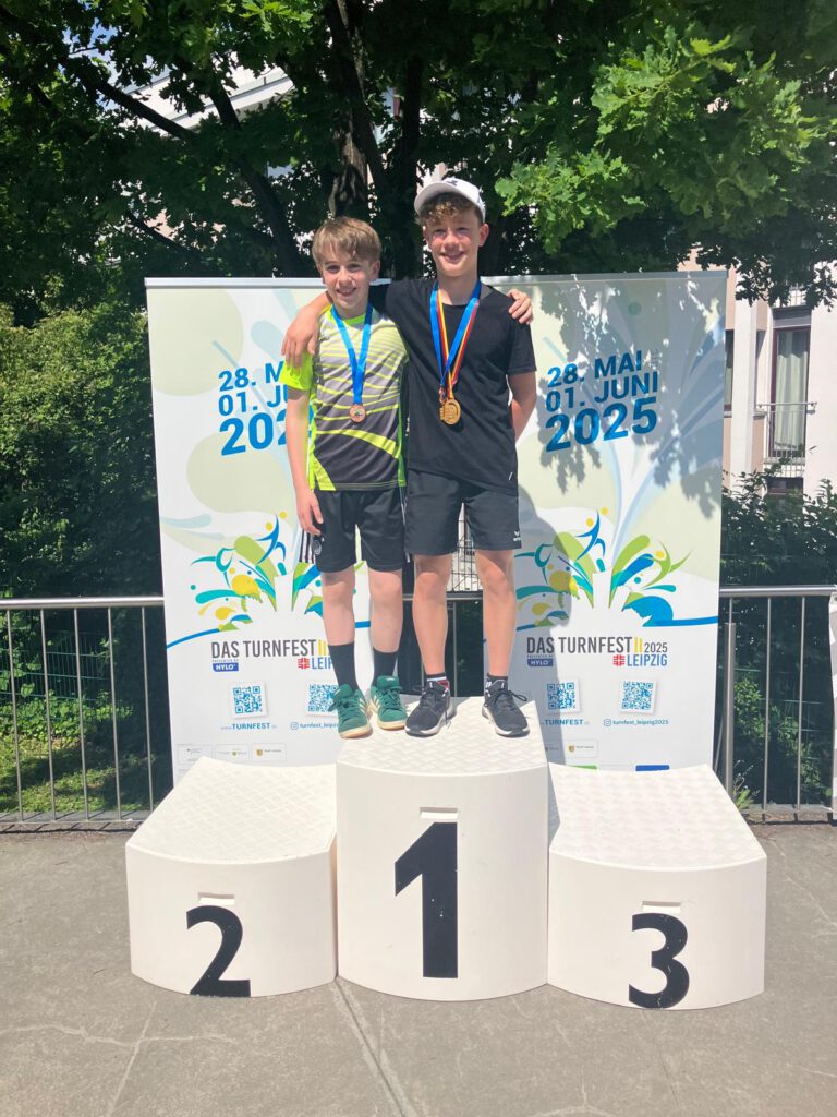 Fabian Maus (rechts) mit Arvid Hartwig